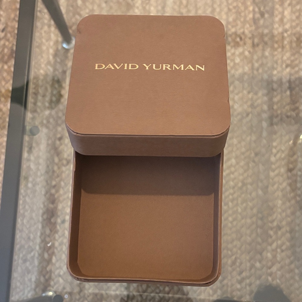 David Yurman Chocolate Brown Jewelry Box - Picture 3 of 9